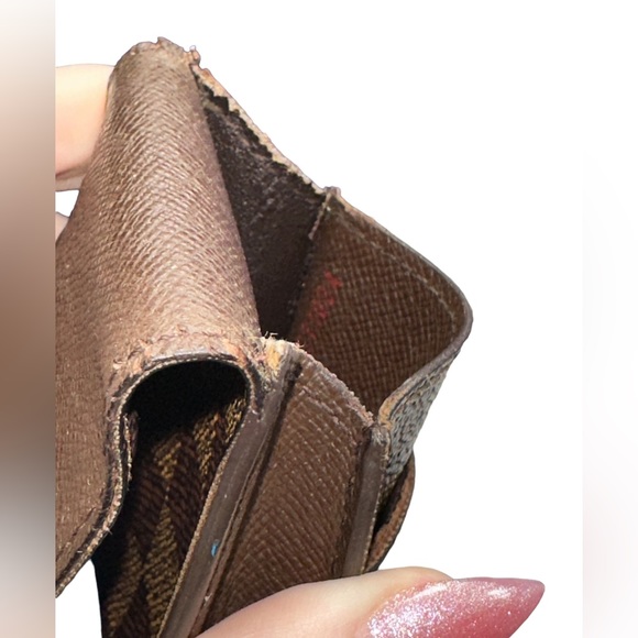 LOUIS VUITTON EUC VINTAGE DAMIER EBENE CASE - Picture 14 of 14